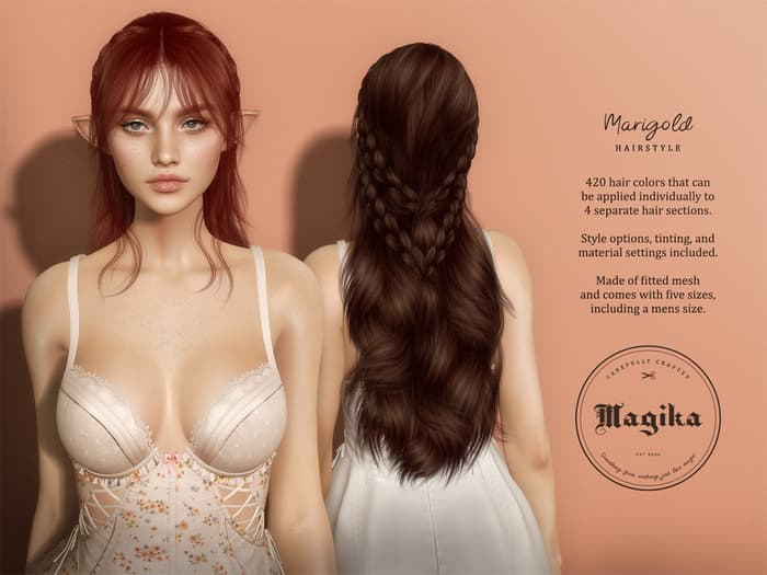 Прическа Marigold Hair